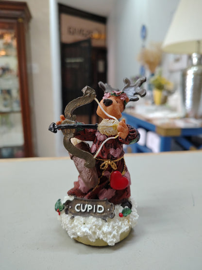 Figura Navideña de Colección(Renos de Santa)