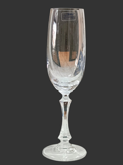 Copas de vino Towle en cristal de plomo austriaco de 24% Set de 4