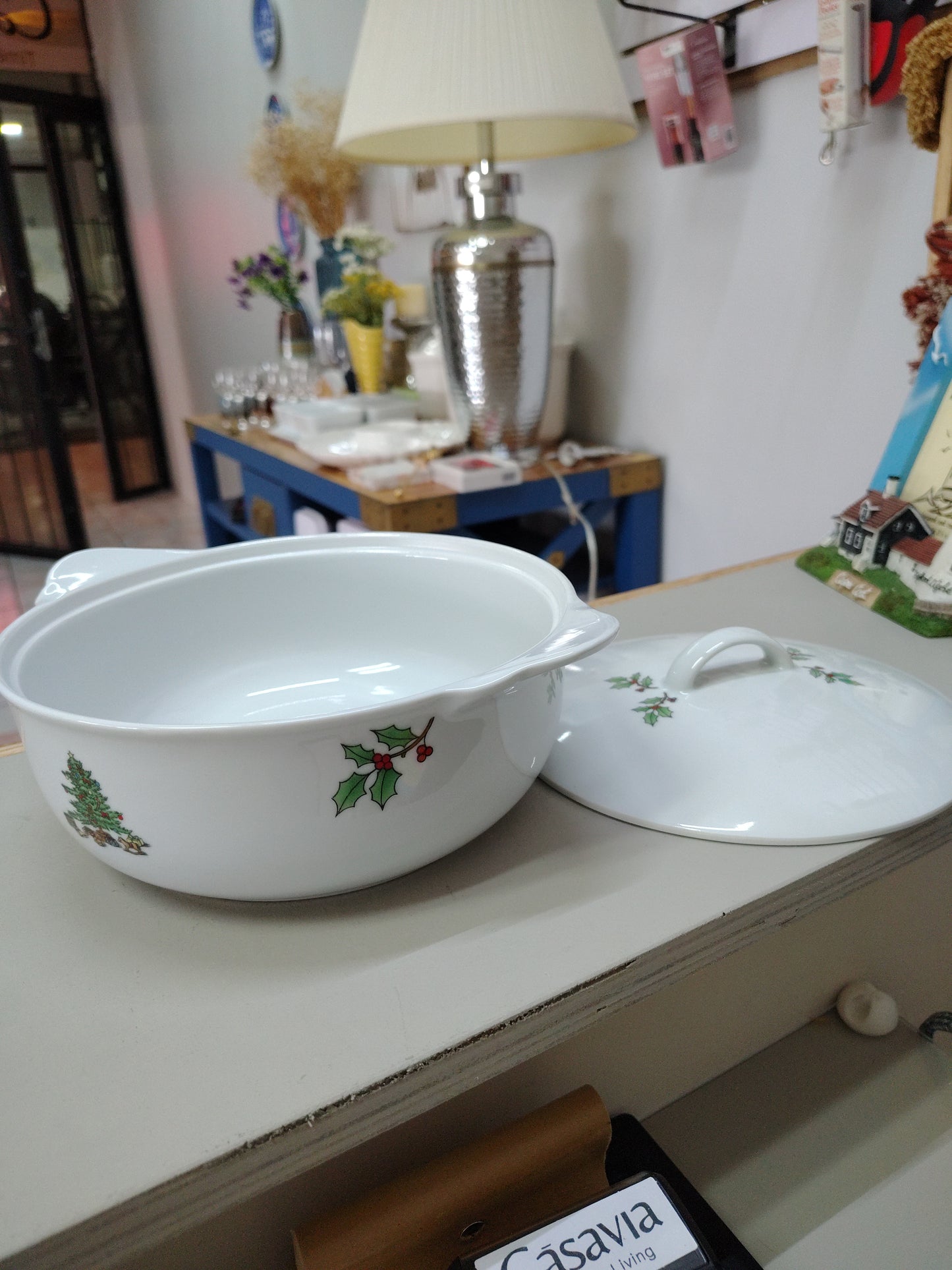 Bowl Navideño C|Tapadera