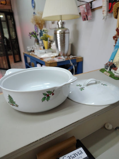 Bowl Navideño C|Tapadera