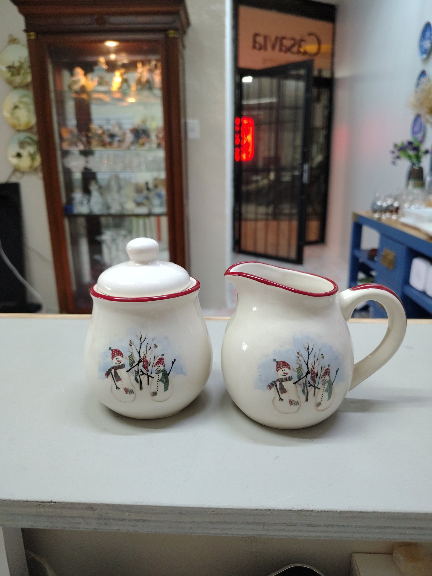 Lucero y azucarera Navideño Set.