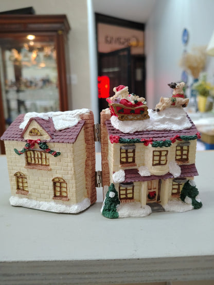 Figura Navideña (Santa con su trineo)