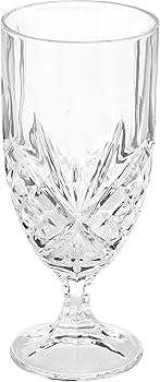 Vasos para té helado 9(Late) Godinger Shannon Dublin en cristal con capacidad de 14 oz