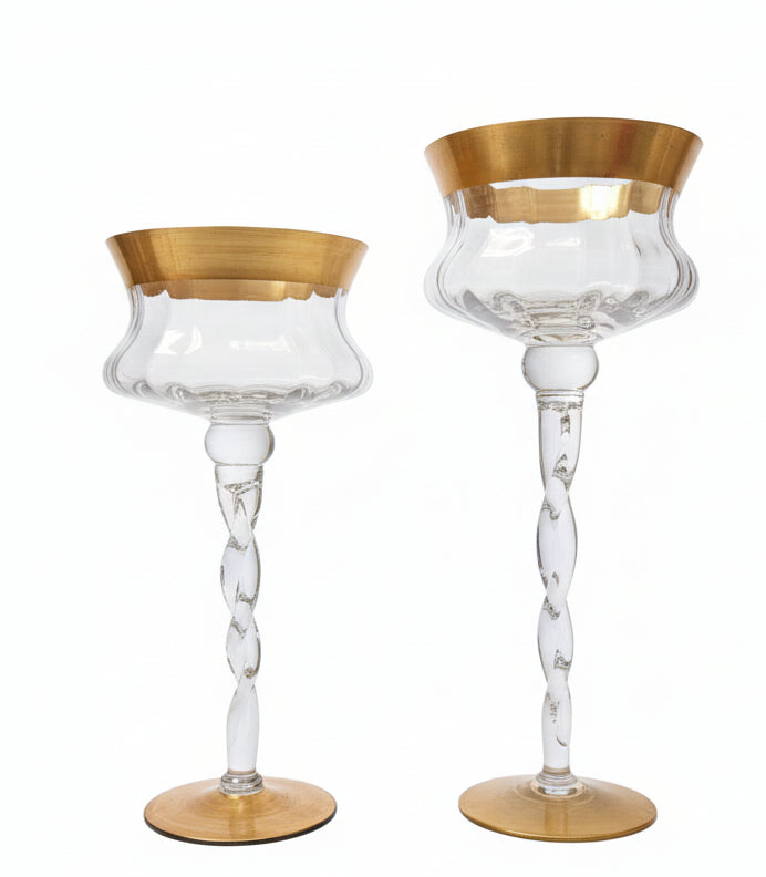 Copa Porta velas (Set de 2)