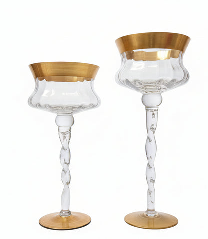 Copa Porta velas (Set de 2)
