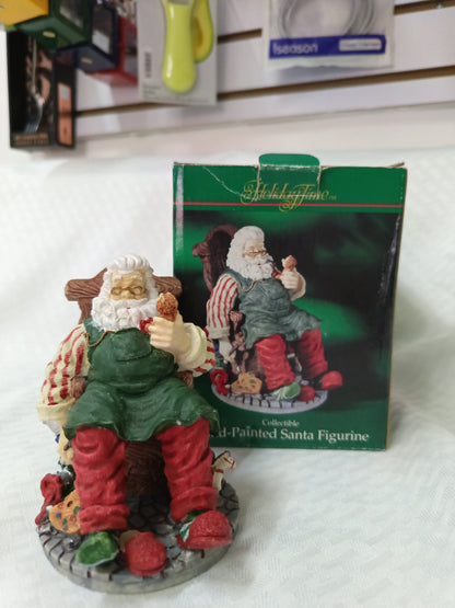 Figura Navideña de colección Santa Claus