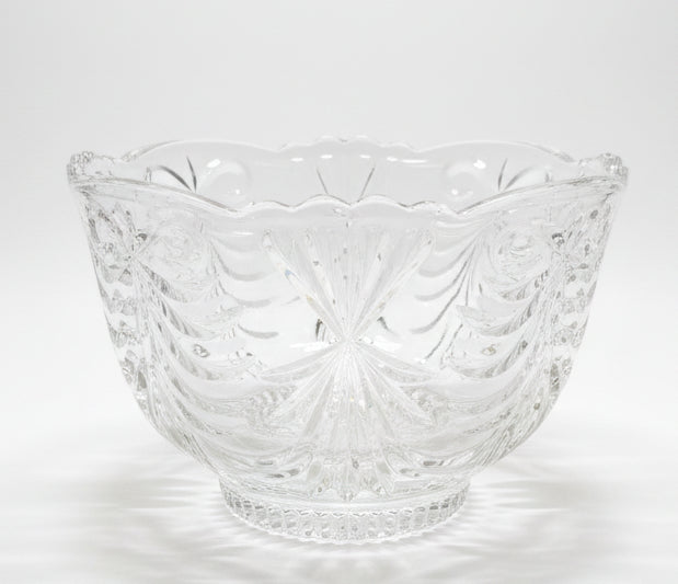 Bowl de cristal tallado a mano "Madrid" de Crystal Clear Industries, con un 24% de óxido de plomo