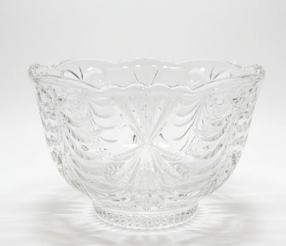Bowl de cristal tallado a mano "Madrid" de Crystal Clear Industries, con un 24% de óxido de plomo
