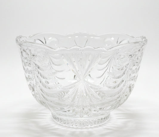 Bowl de cristal tallado a mano "Madrid" de Crystal Clear Industries, con un 24% de óxido de plomo