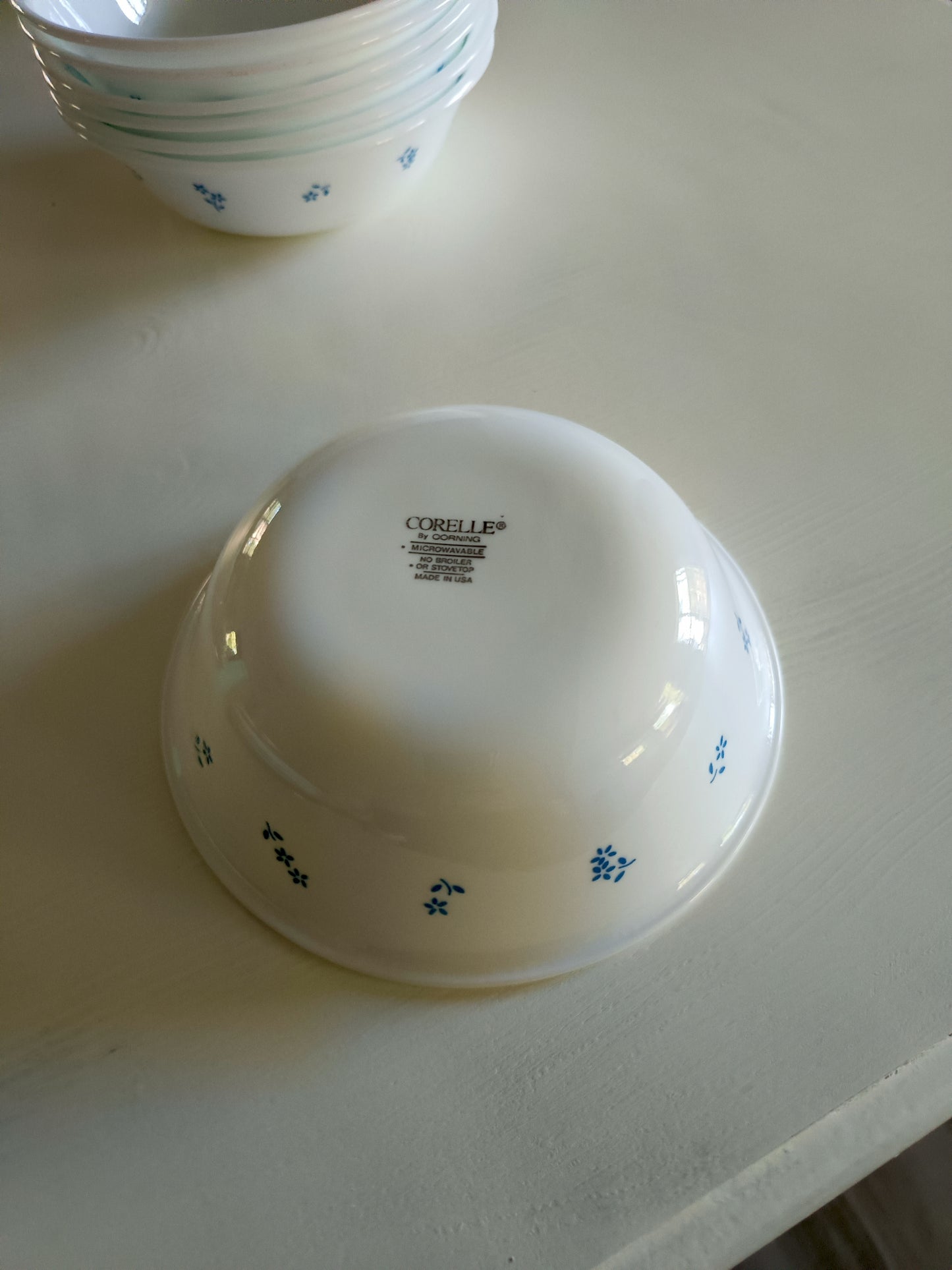 Tazón o bowl para sopa/cereales Corelle Livingware en el patrón Provincial Blue
