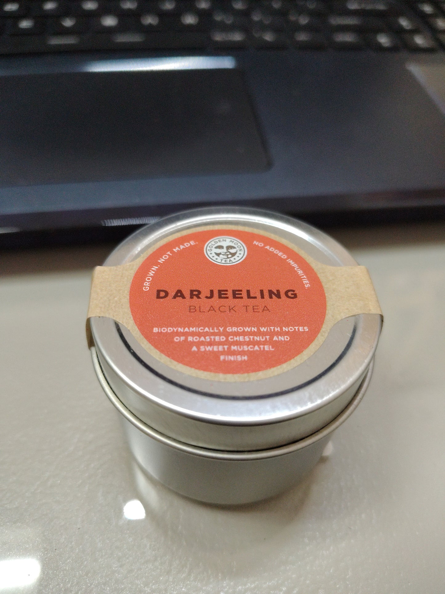 Té Orgánico – Golden Moon (Lata individual)