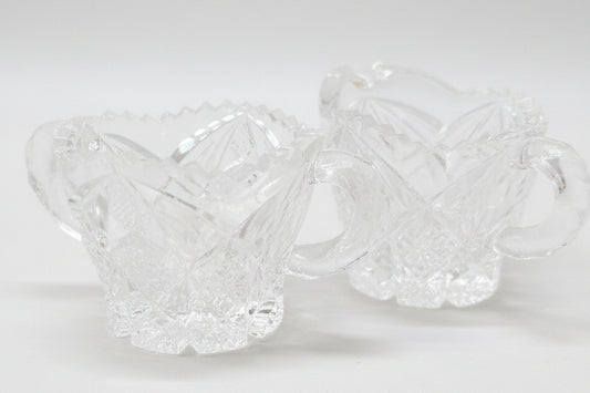 Azucarera y Cremero Antiguo (Set de 2)