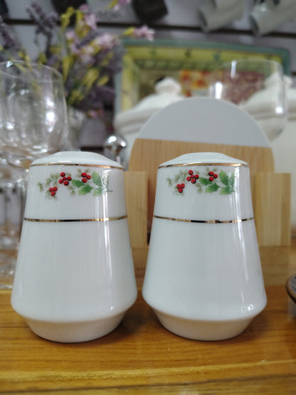 Salero y pimentero Navideño Set.