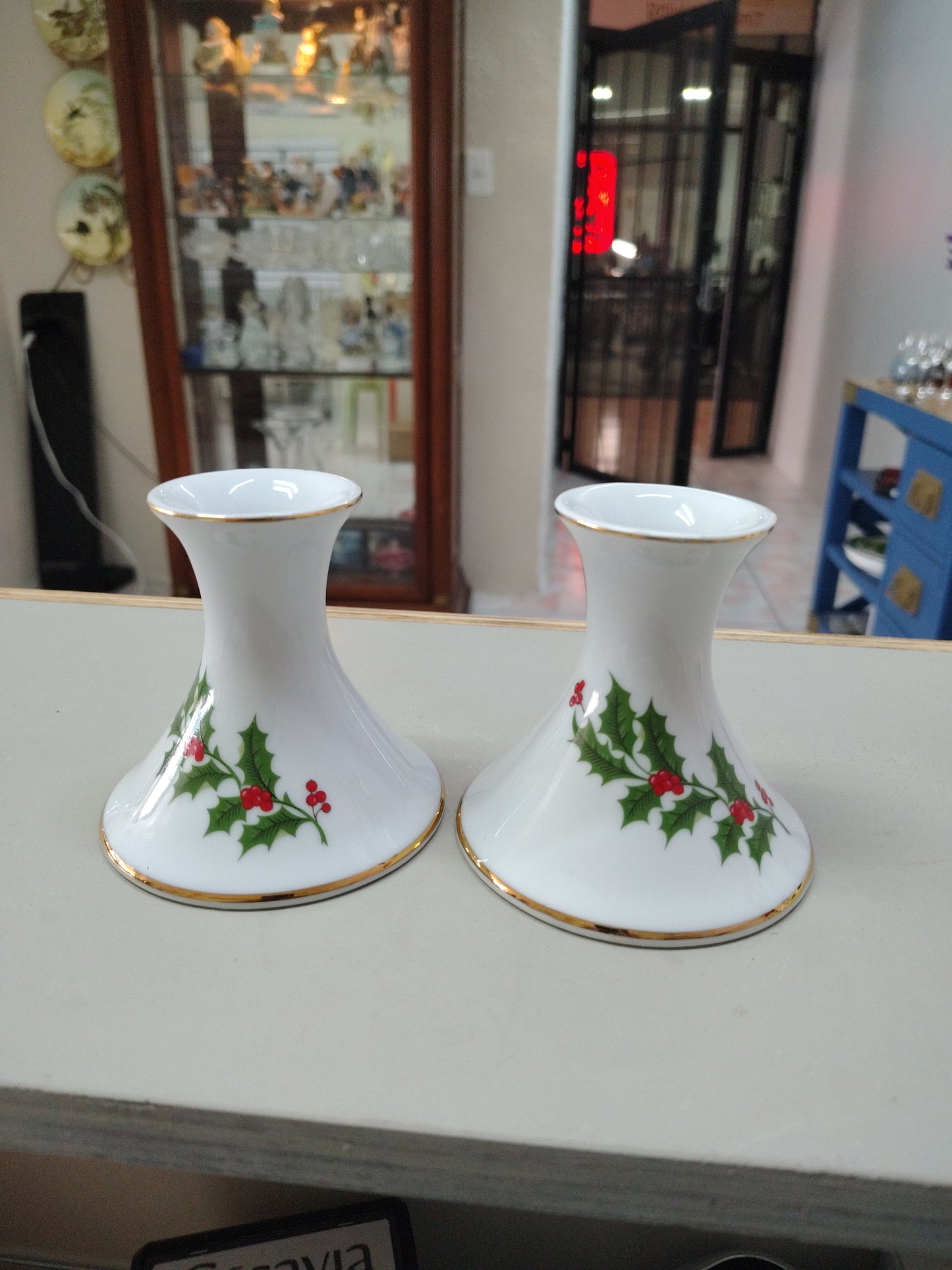 Candelabros Navideños Set. 2