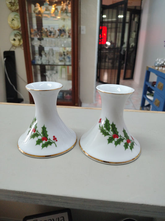 Candelabros Navideños Set. 2
