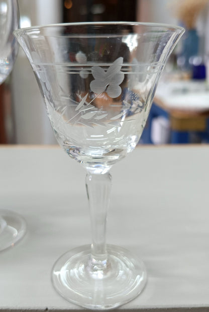 Cordial Willow Moon - Pioneer Glass Co. Set de 5