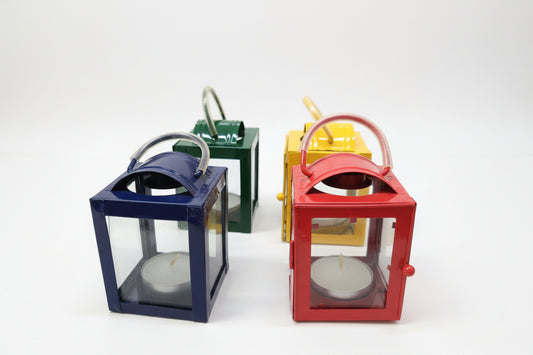 Faroles portavelas (set de 4)