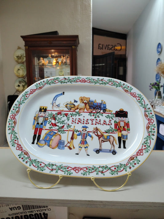 Plato Ovalado Navideño