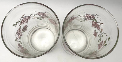 El set de 7 vasos Corelle Wisteria es ideal para el servicio de agua, capacidad 16oz.