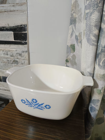 Pyrex  CorningWare con patrón Cornflower Blue
