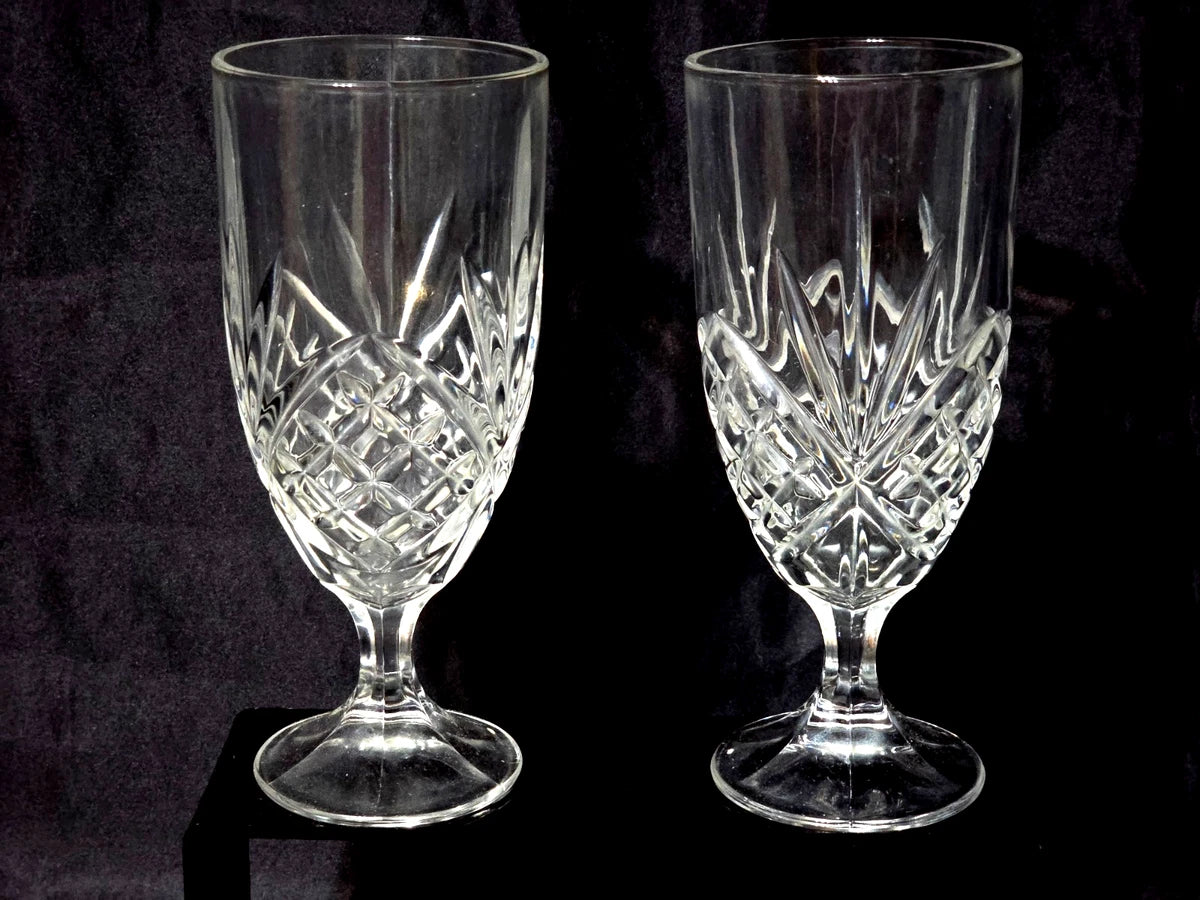 Vasos para té helado 9(Late) Godinger Shannon Dublin en cristal con capacidad de 14 oz
