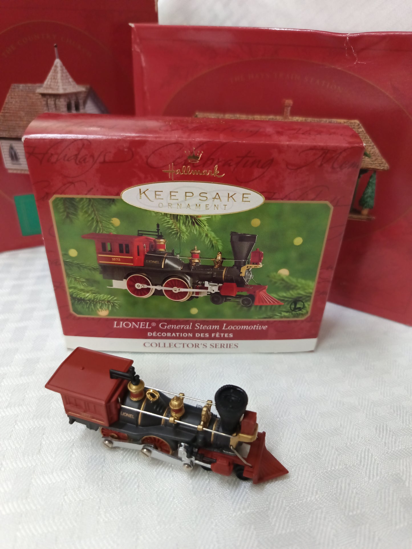 Adornó Navideño de Colección KEEPSAKE Hallmark (Locomotive)