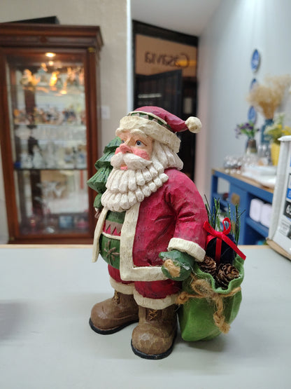 Adorno Navideño (Santa con Regalos)