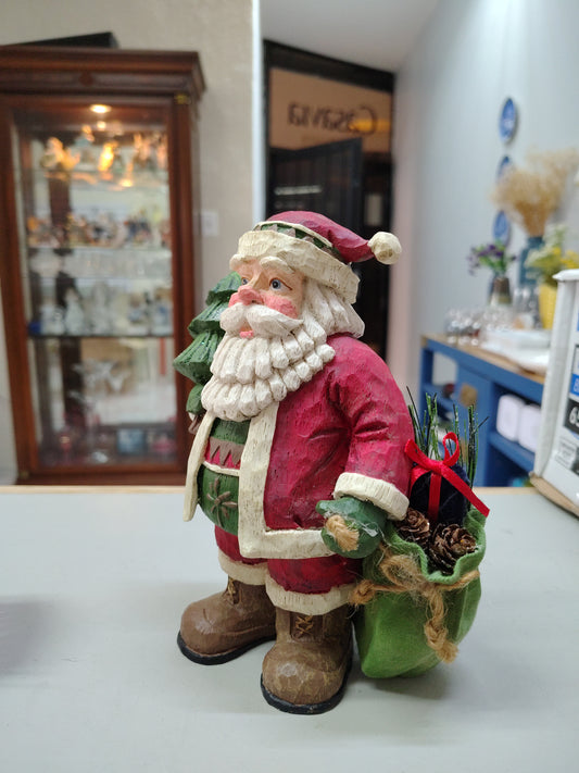Adorno Navideño (Santa con Regalos)