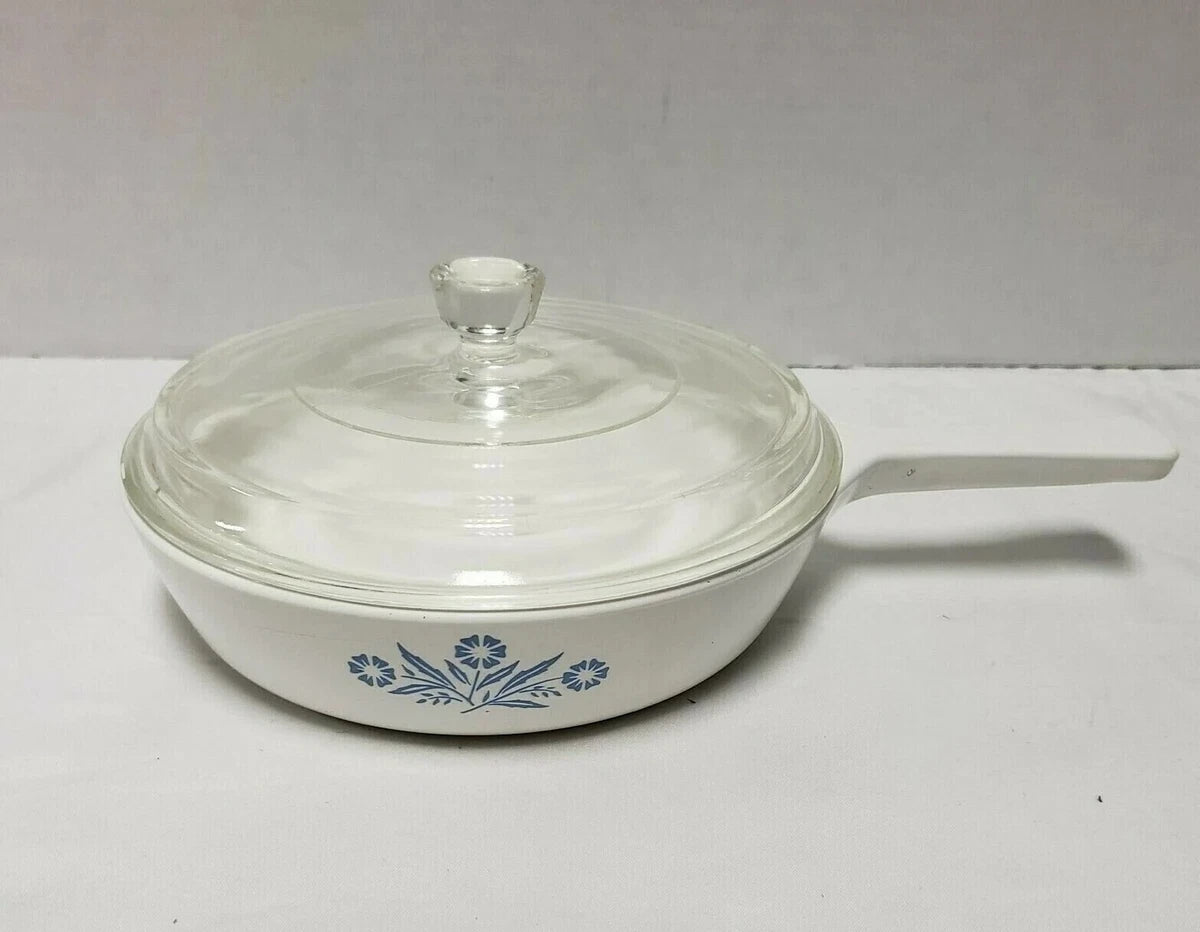 Pyrex  CorningWare con patrón Cornflower Blue