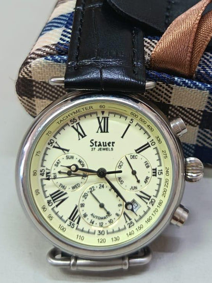 Reloj taquímetro Stauer 17 Jewels para hombre
fosterffoot