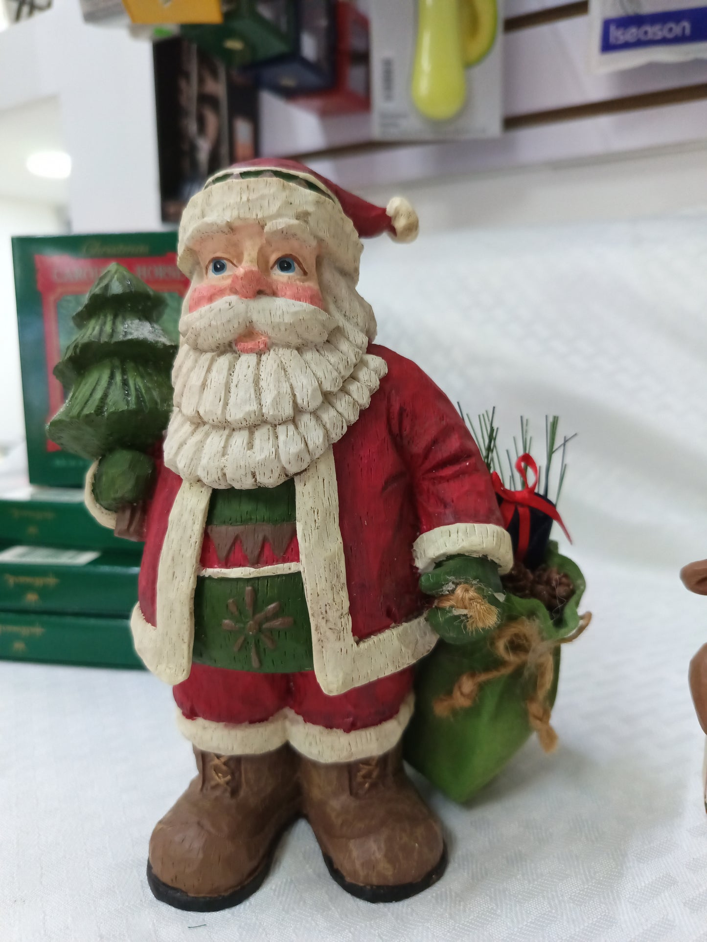 Adorno Navideño (Santa con Regalos)