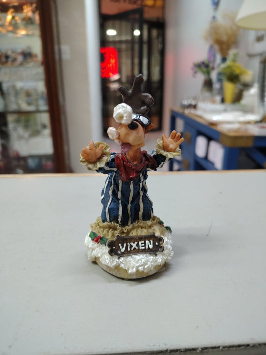 Figuras Navideñas de Colección (Renos de Santa)