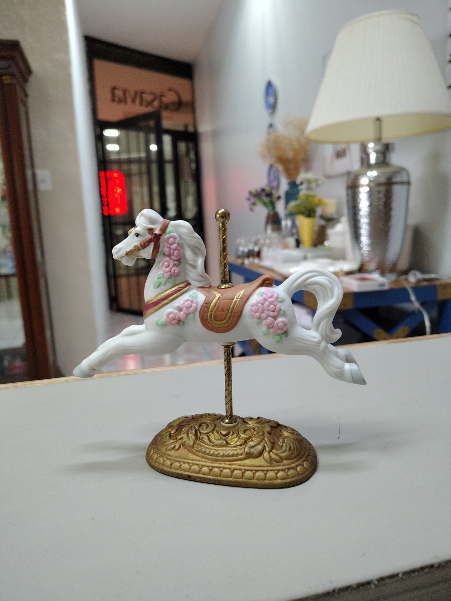 Figura  decorativa Caballo de carusel
