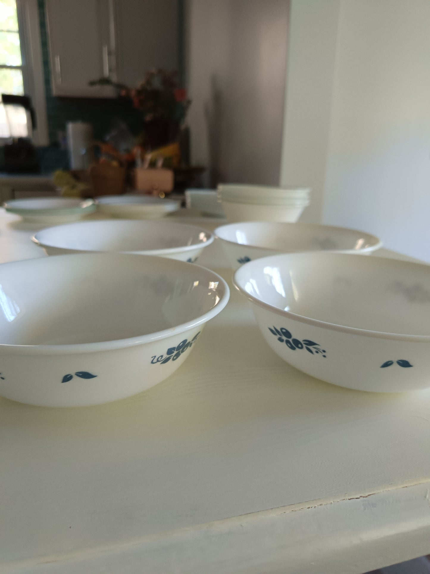 El tazón de cereal Corelle del patrón Brook