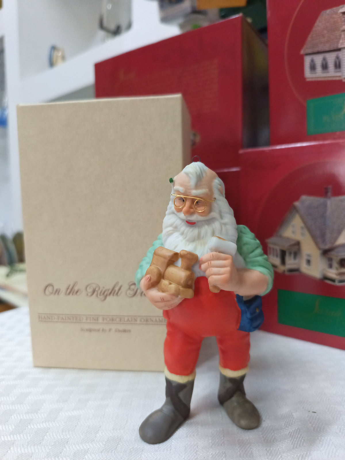 Adornó Navideño de la Colección KEEPSAKE Hallmark Santa Claus