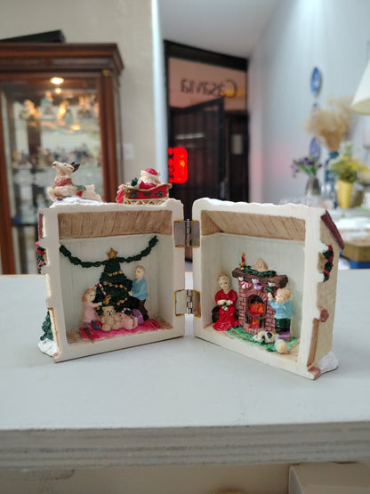Figura Navideña (Santa con su trineo)