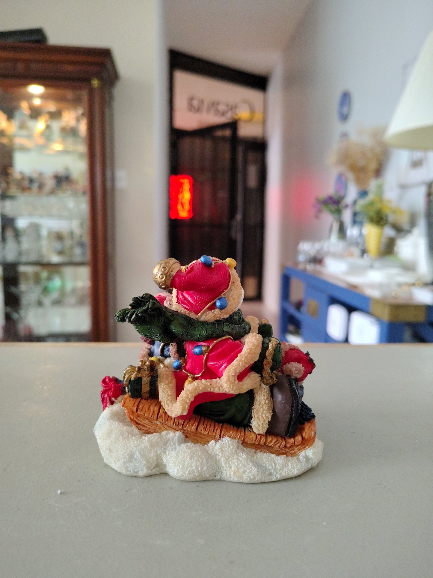 Adorno Navideño (Muñecos De Nieve patinando)