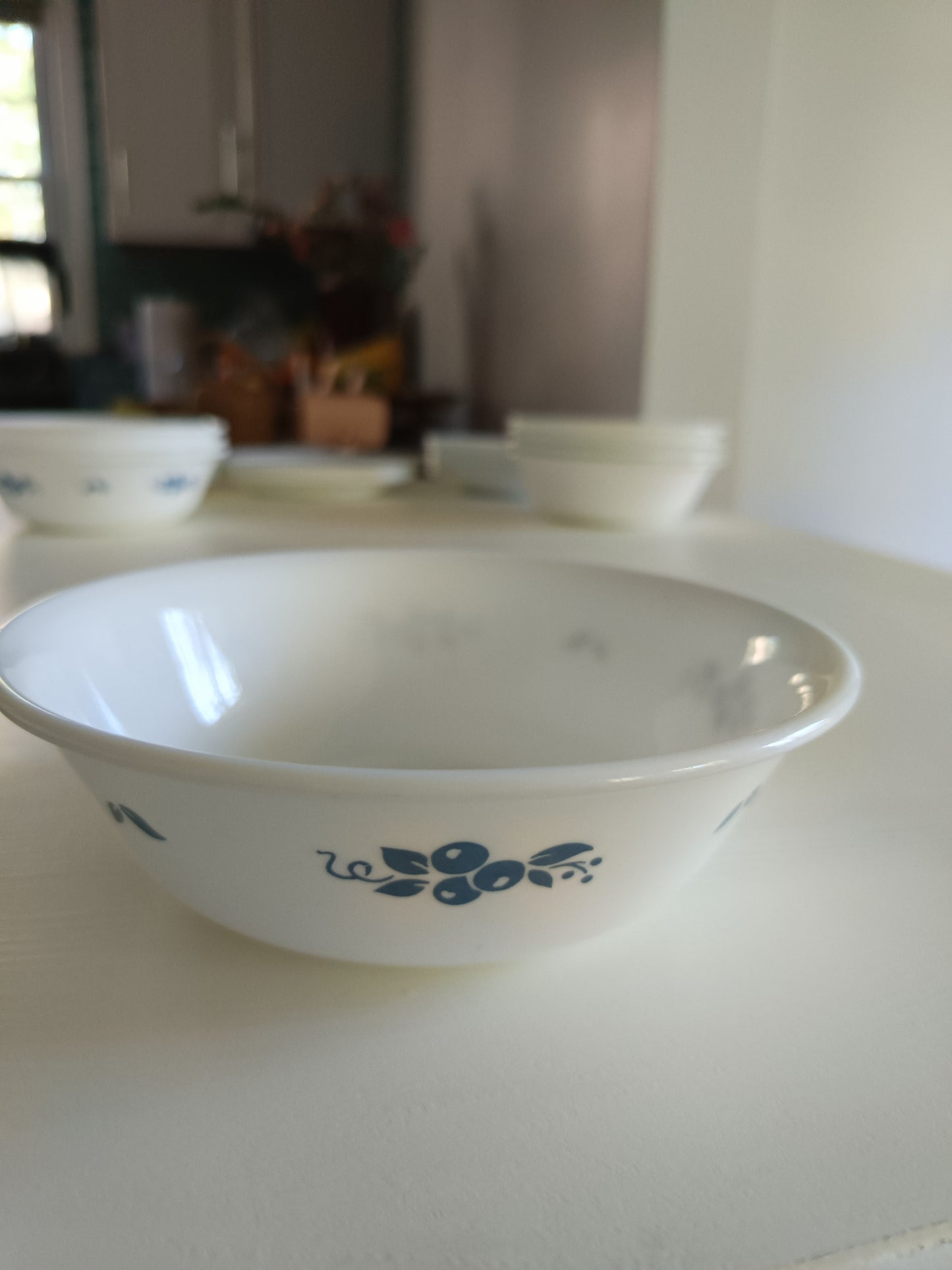 El tazón de cereal Corelle del patrón Brook