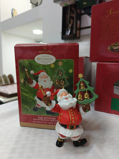 Adorno Navideño de la Colección de KEEPSAKE Hallmark Santa Claus