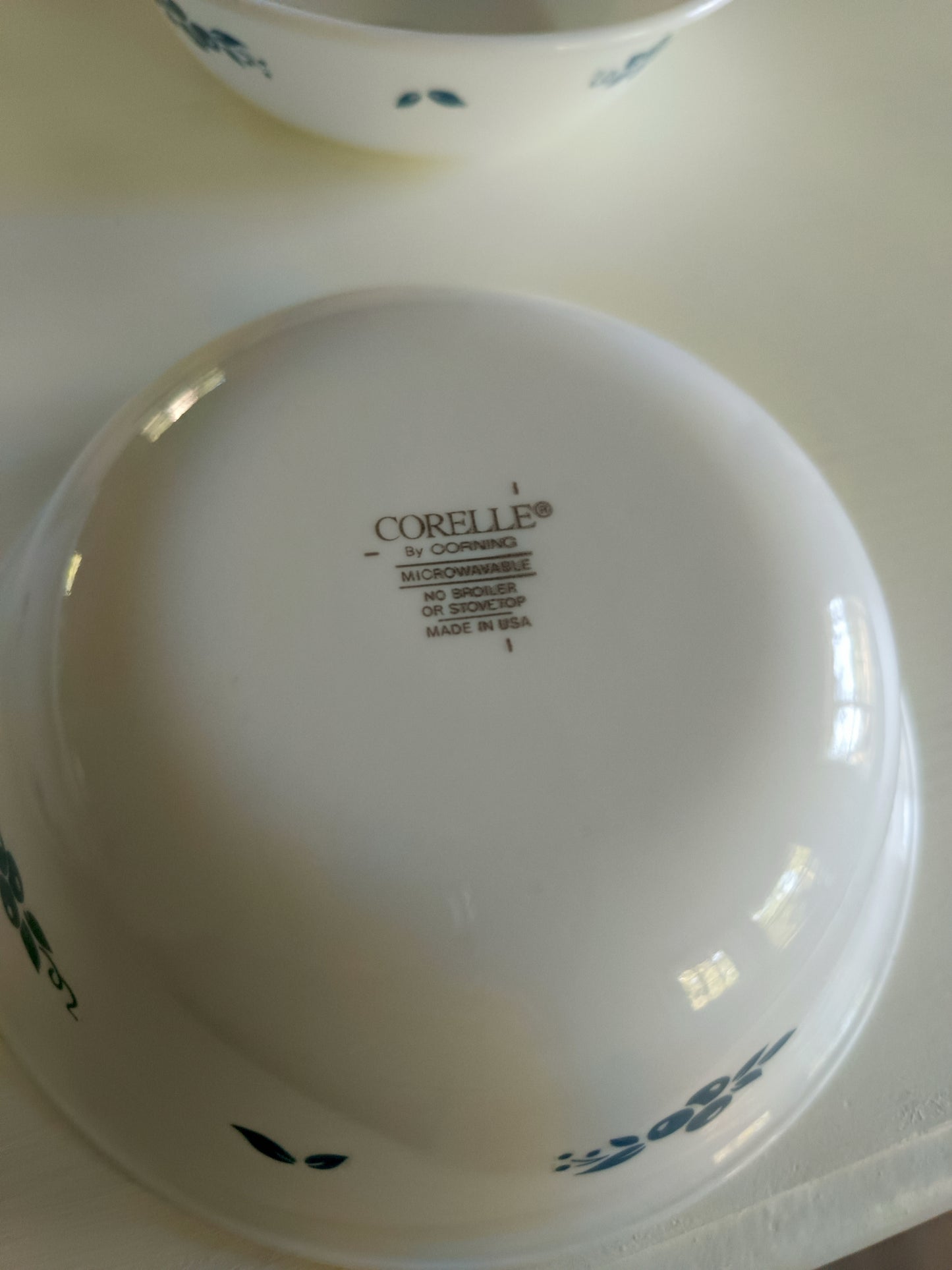 El tazón de cereal Corelle del patrón Brook