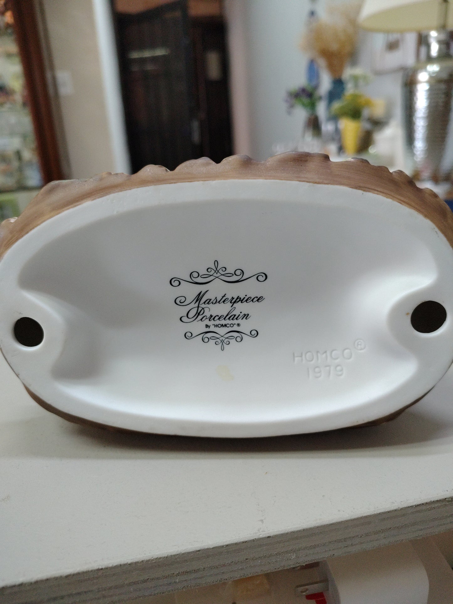 Figura de Porcelana (Cierva y  su cervatillo Masterpiece HOMCO)