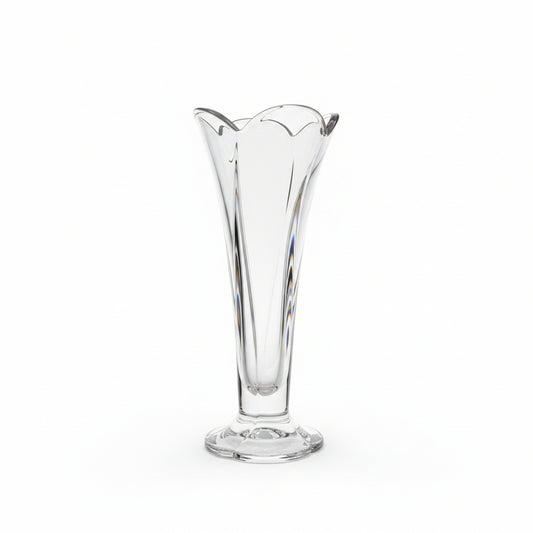 Florero de cristal Nachtmann, con una altura aproximada de 20 cm