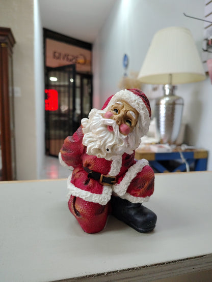 Adorno Navideño porta vino (Papa Noel )