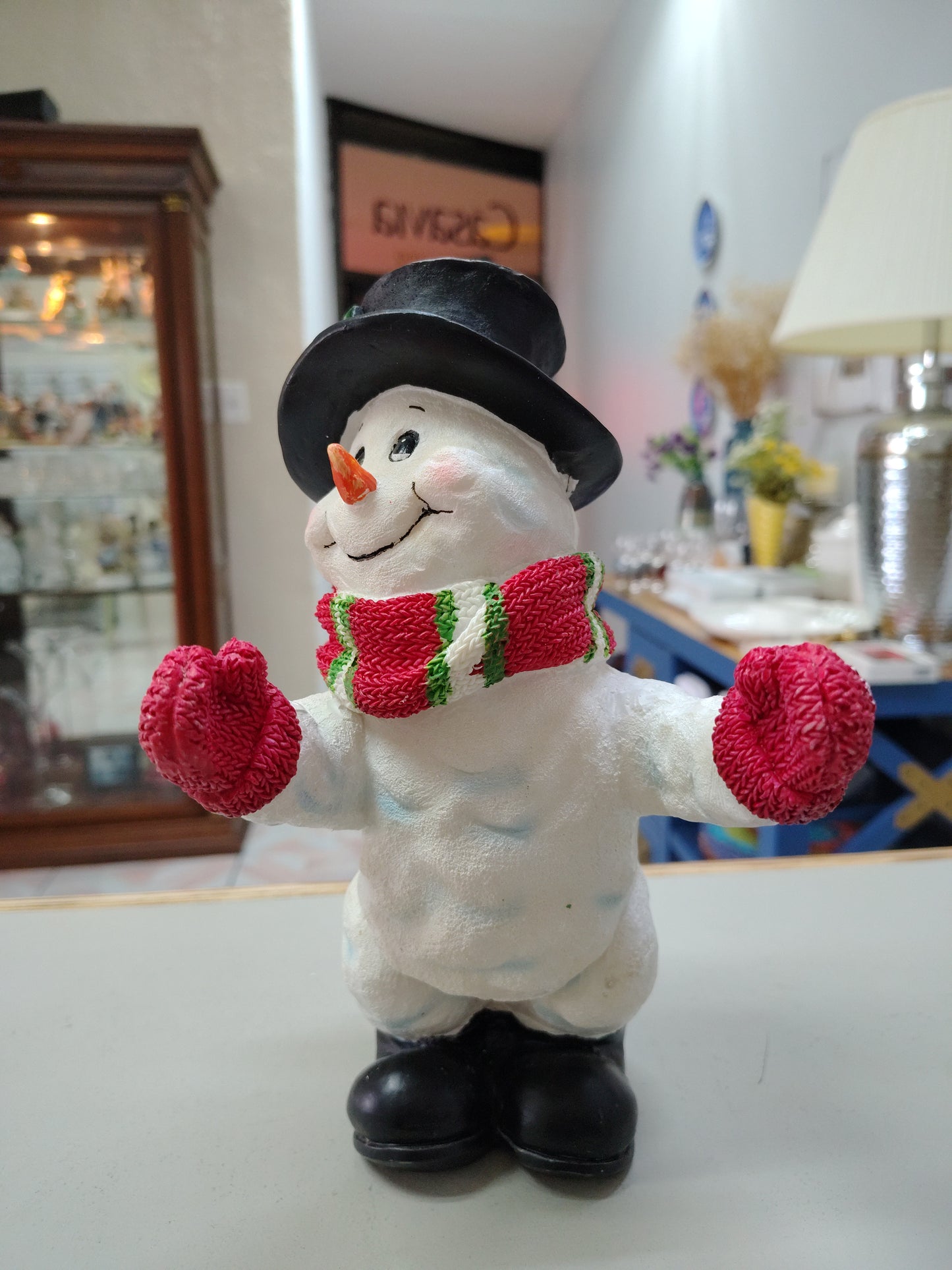 Adorno Navideño Muñeco de Nieve