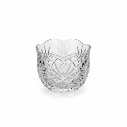 Portavelas Noritake Hampton Hall, fabricado en cristal de plomo (Set de 2)