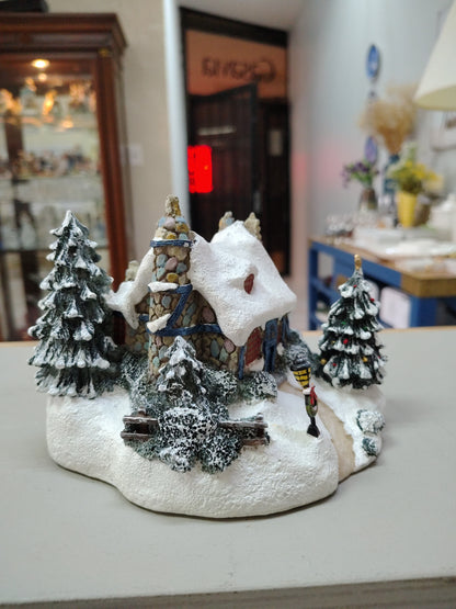 Casita  Navideña  ( Casa con Nieve)