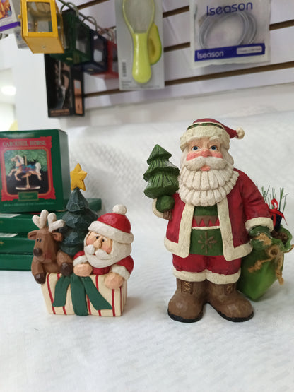 Adorno Navideño (Santa con Regalos)