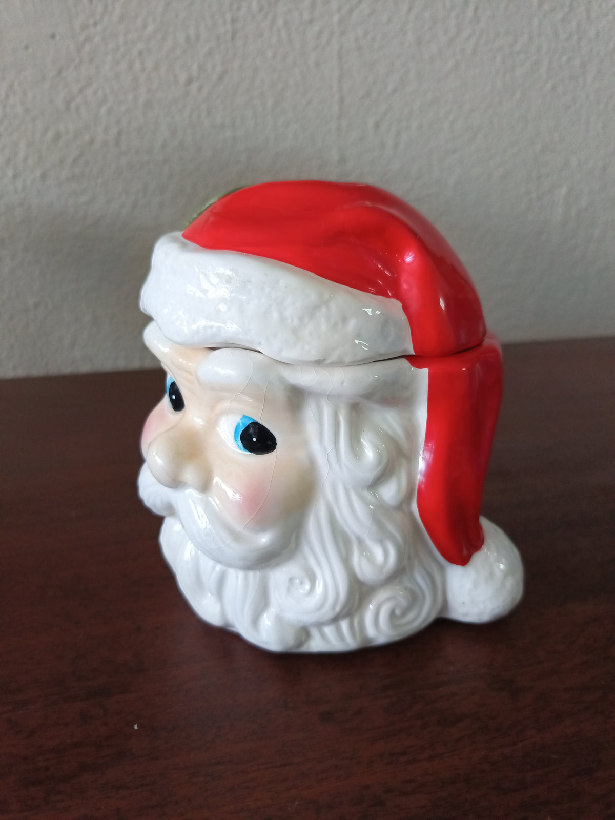 Galletero Santa Claus Cookie Jar Vintage (galletero)