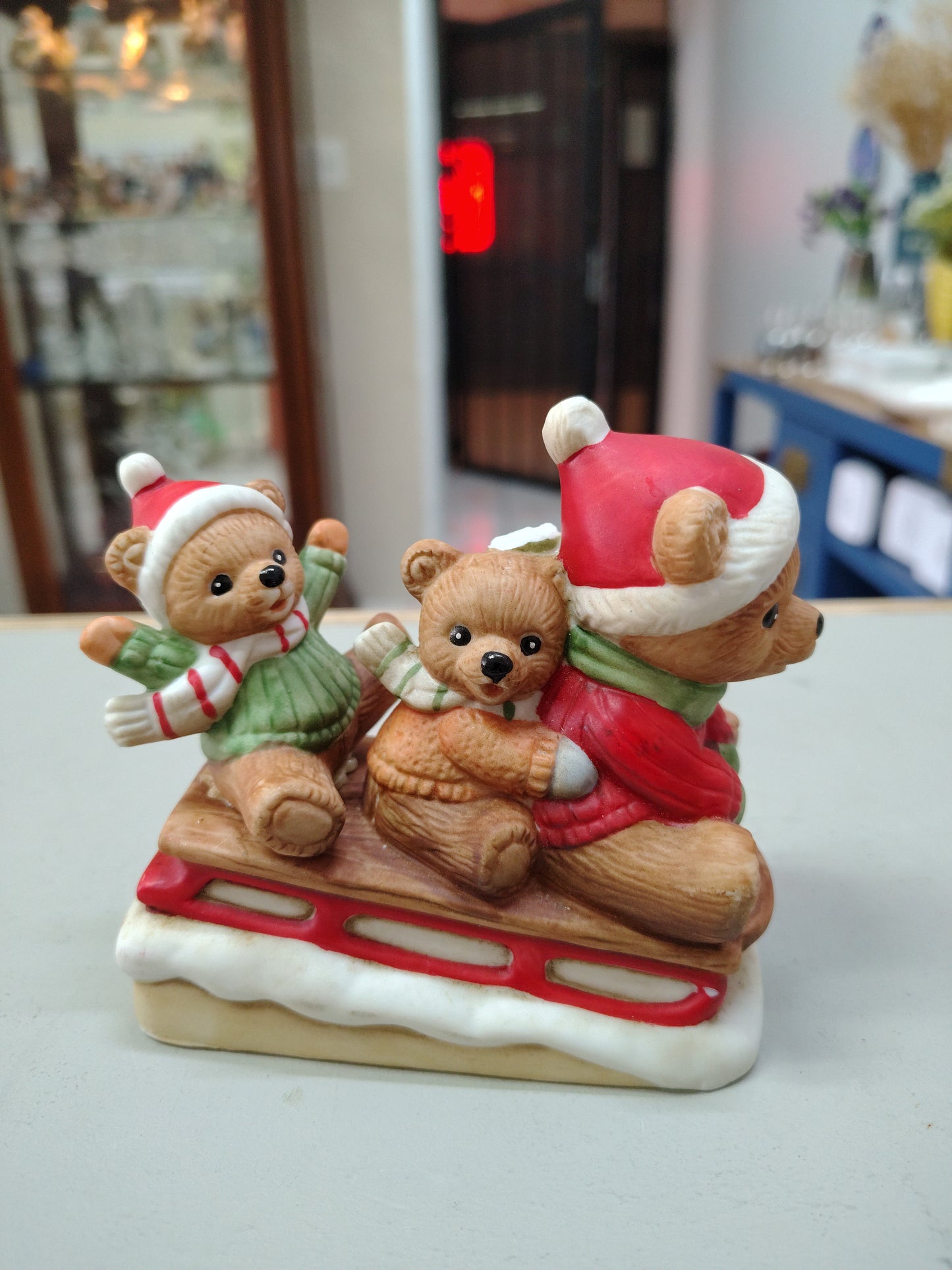 Figura Navideña (Osos en el trineo)