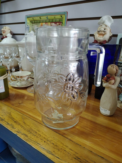 Pichel de cristal de 21 centímetros de alto